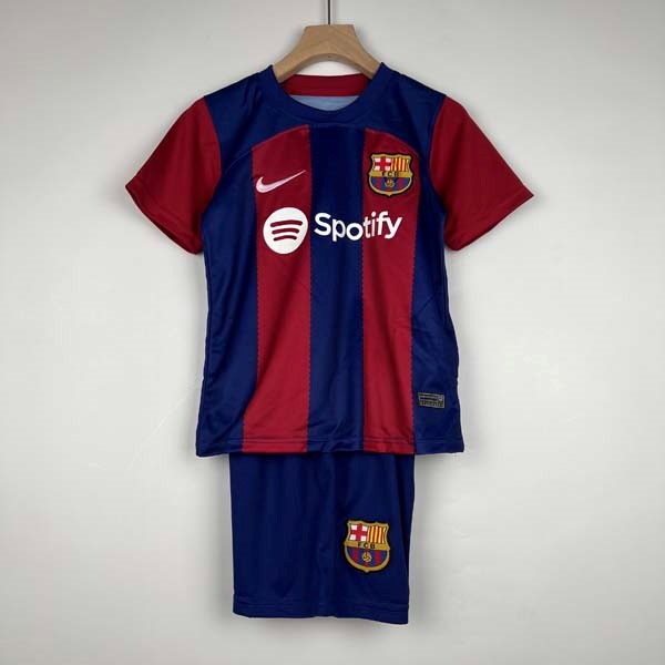 Camiseta Barcelona 1st Niños 2023-2024